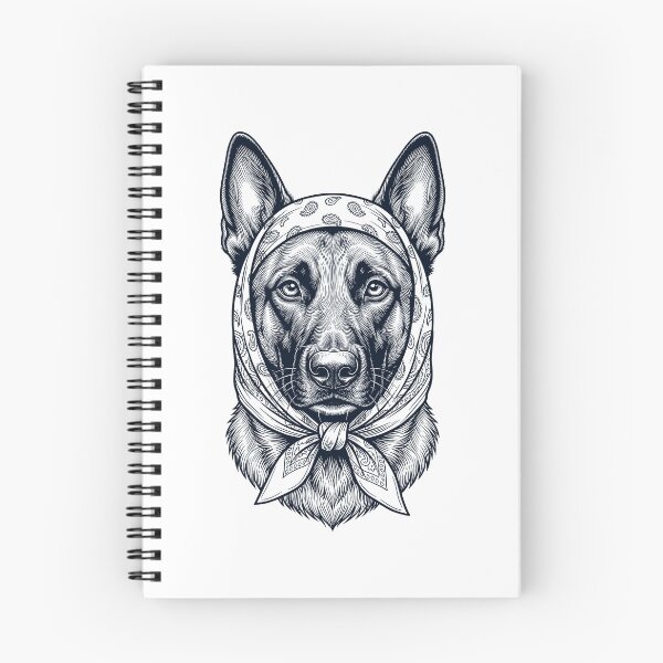 Item preview, Funny Belgian Malinois Babushka Dog Mom designed and sold by DoodleTortle.