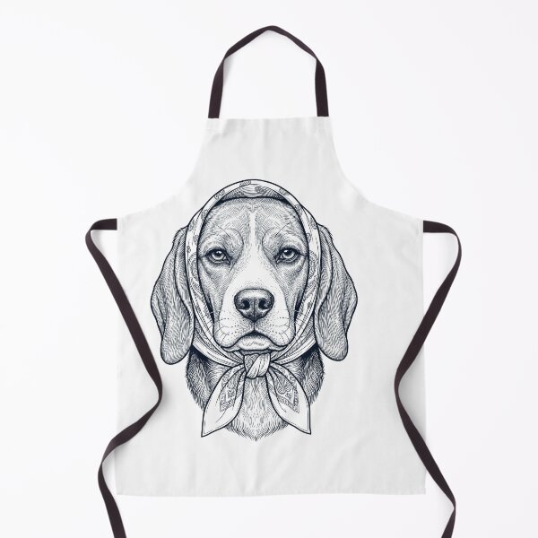 Item preview, Funny Beagle Babushka Dog Mom designed and sold by DoodleTortle.