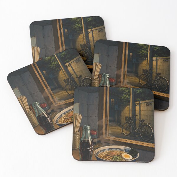 Item preview, Midnight Ramen Bar - Japanese Lofi Aesthetic Art designed and sold by bapupa.