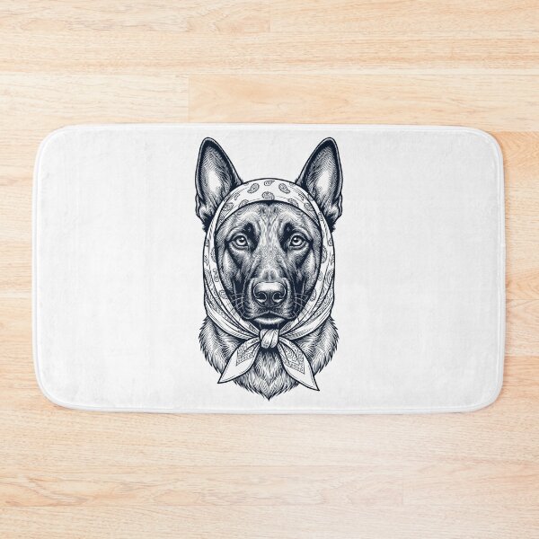 Item preview, Funny Belgian Malinois Babushka Dog Mom designed and sold by DoodleTortle.