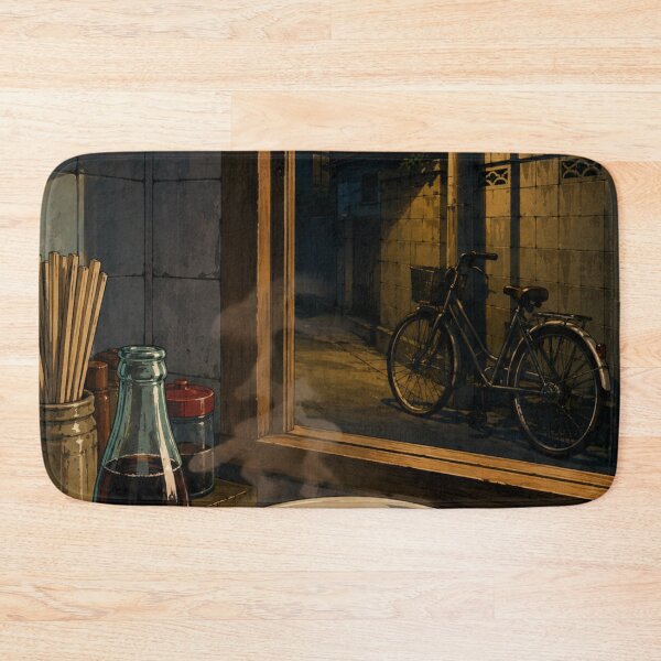 Item preview, Midnight Ramen Bar - Japanese Lofi Aesthetic Art designed and sold by bapupa.