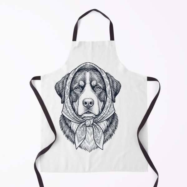 Item preview, Funny Bernese Mountain Dog Babushka Dog Mom designed and sold by DoodleTortle.