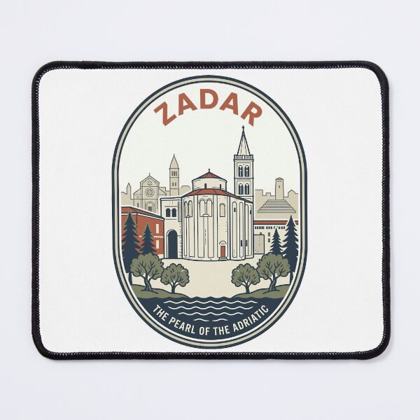 Item preview, Zadar Croatia Vintage Travel Badge Design designed and sold by k3rstman1.