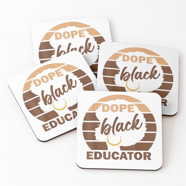 Item preview, Black History Month African American Dope Black Educator T-Shirt designed and sold by gidget-gadget.