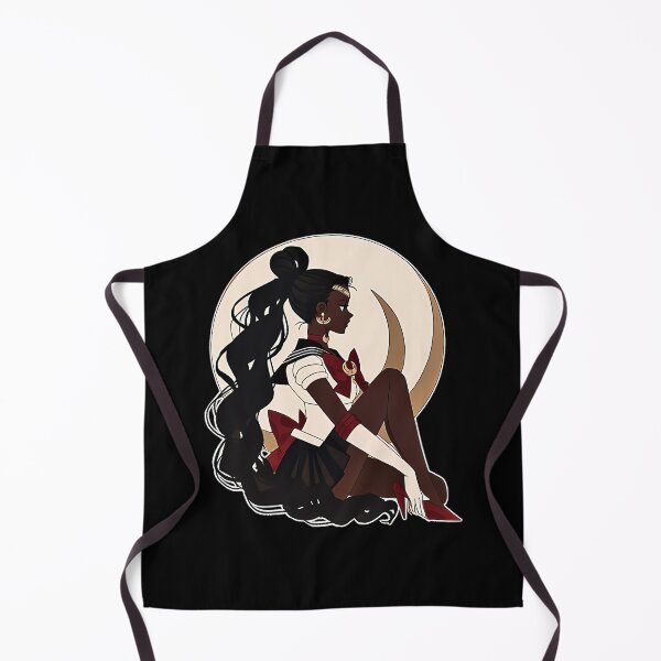 Item preview, Black Sailor Moon Goddess Anime Aesthetic designed and sold by CCChillingfrog.