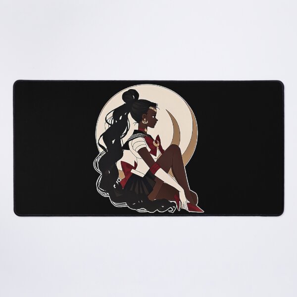 Item preview, Black Sailor Moon Goddess Anime Aesthetic designed and sold by CCChillingfrog.