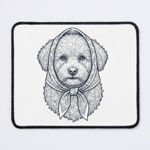 Item preview, Funny Bichon Frise Babushka Dog Mom designed and sold by DoodleTortle.