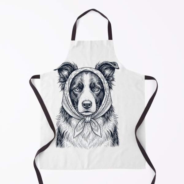 Item preview, Funny Border Collie Babushka Dog Mom designed and sold by DoodleTortle.