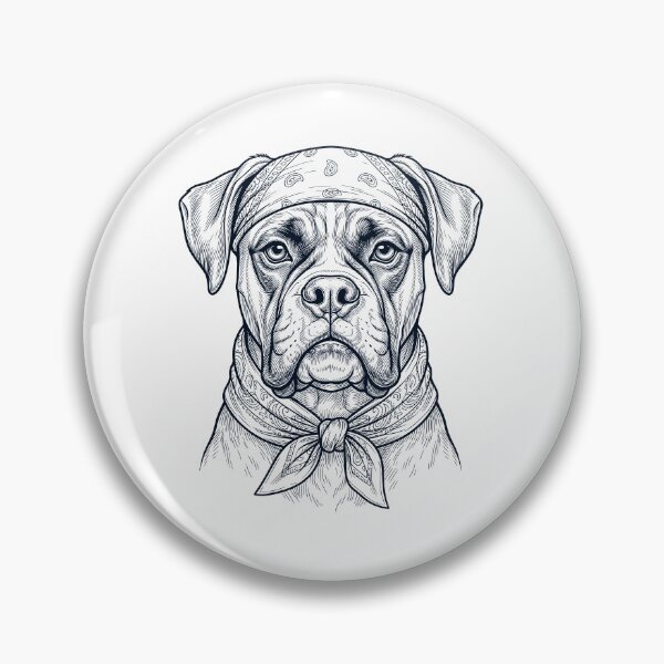 Item preview, Funny Boxer Dog Babushka Dog Mom designed and sold by DoodleTortle.