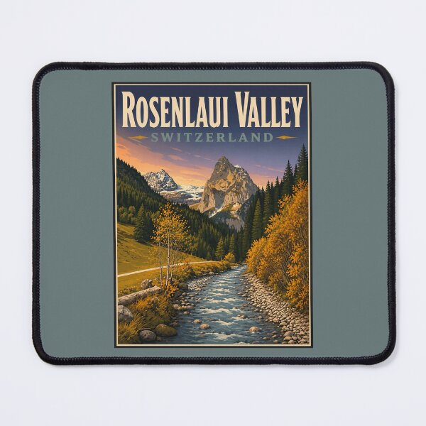Item preview, Rosenlaui Valley - Switzerland designed and sold by GoodOldVintage.