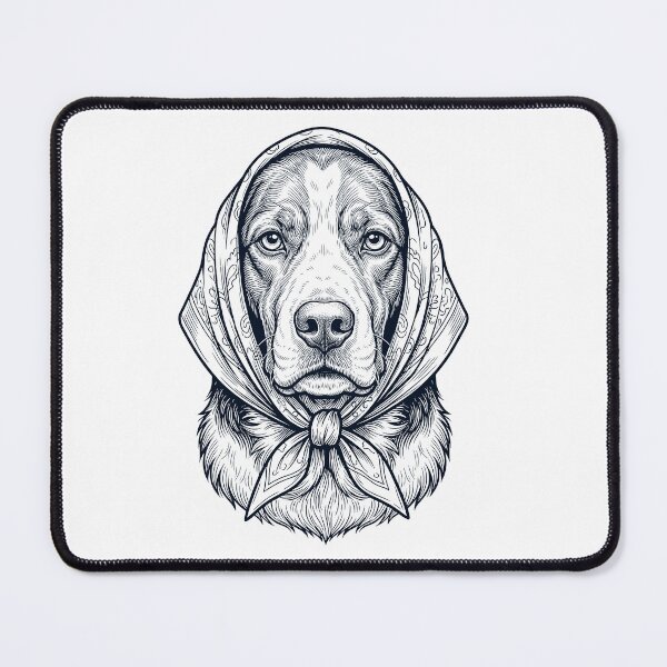Item preview, Funny Brittany Babushka Dog Mom designed and sold by DoodleTortle.