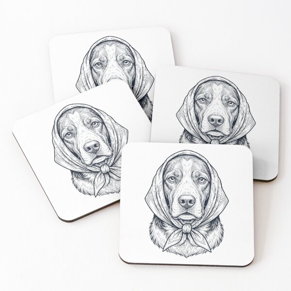 Item preview, Funny Brittany Babushka Dog Mom designed and sold by DoodleTortle.