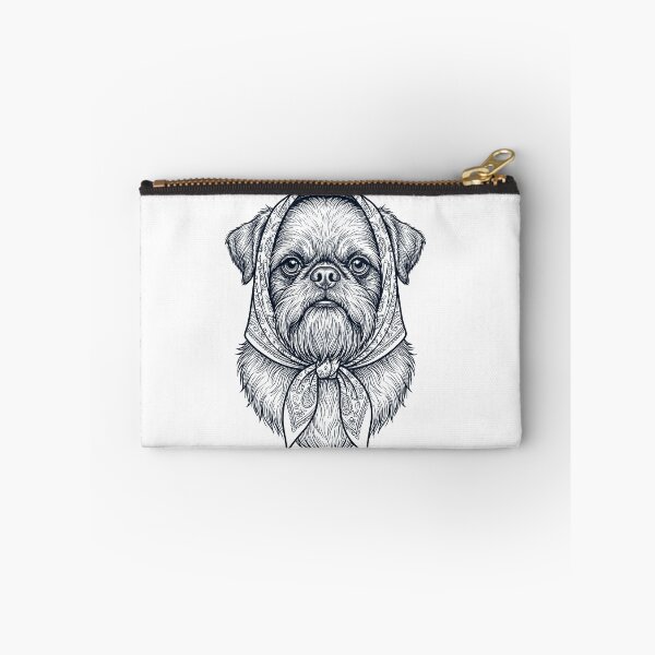 Item preview, Funny Brussels Griffon Babushka Dog Mom designed and sold by DoodleTortle.