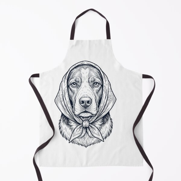 Item preview, Funny Brittany Babushka Dog Mom designed and sold by DoodleTortle.