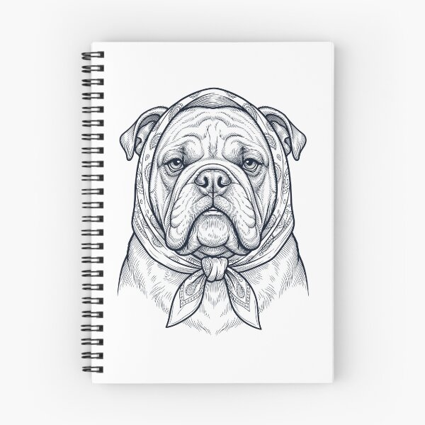 Item preview, Funny Bulldog Babushka Dog Mom designed and sold by DoodleTortle.