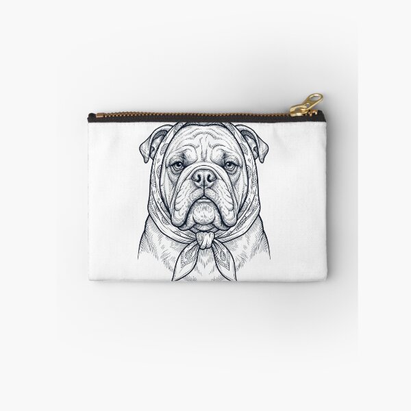Item preview, Funny Bulldog Babushka Dog Mom designed and sold by DoodleTortle.