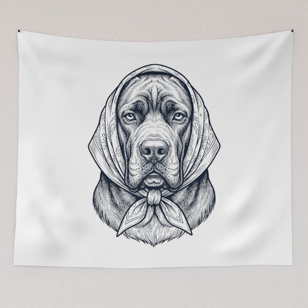 Item preview, Funny Cane Corso Babushka Dog Mom designed and sold by DoodleTortle.