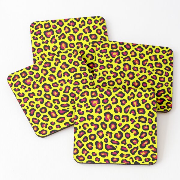 Item preview, Cheetah Red Yellow Print Wild Animal Pattern designed and sold by GrinGalore.