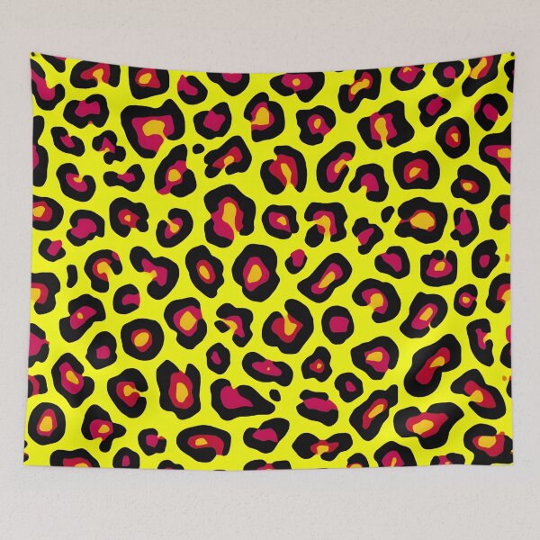 Item preview, Cheetah Red Yellow Print Wild Animal Pattern designed and sold by GrinGalore.