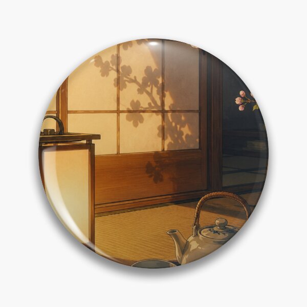 Item preview, The Shoji Glow - Japanese Lofi Aesthetic Art designed and sold by bapupa.