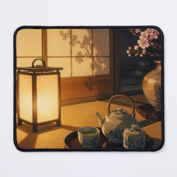 Item preview, The Shoji Glow - Japanese Lofi Aesthetic Art designed and sold by bapupa.