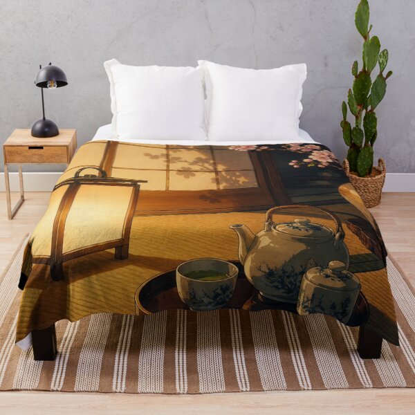 Item preview, The Shoji Glow - Japanese Lofi Aesthetic Art designed and sold by bapupa.