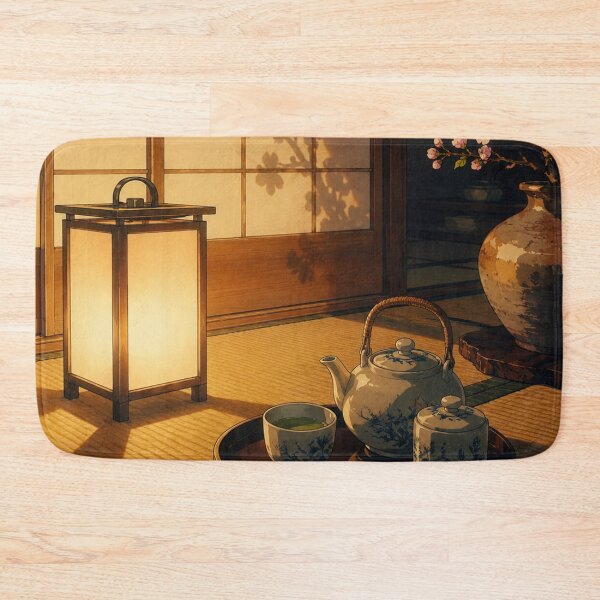 Item preview, The Shoji Glow - Japanese Lofi Aesthetic Art designed and sold by bapupa.