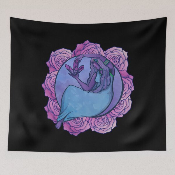 Item preview, Crystal Moon Goddess Celestial Fantasy designed and sold by CCChillingfrog.