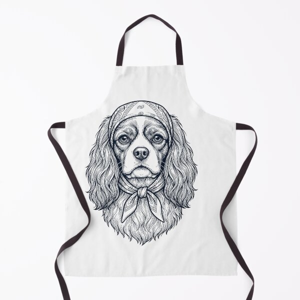 Item preview, Funny Cavalier King Charles Spaniel Babushka Dog Mom designed and sold by DoodleTortle.
