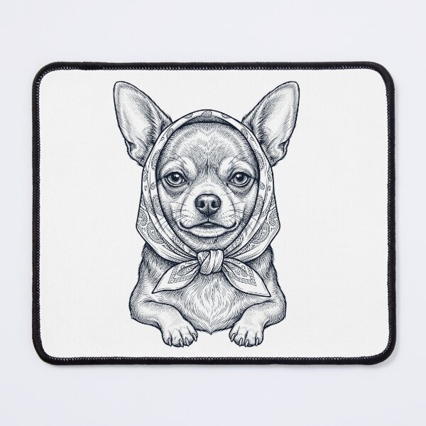 Item preview, Funny Chihuahua Babushka Dog Mom designed and sold by DoodleTortle.