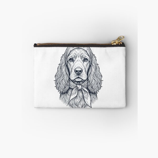 Artikelvorschau, Lustige Cocker Spaniel Babushka Hundemama entworfen und verkauft von DoodleTortle.