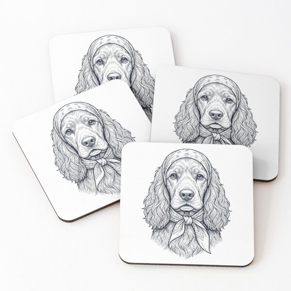 Artikelvorschau, Lustige Cocker Spaniel Babushka Hundemama entworfen und verkauft von DoodleTortle.