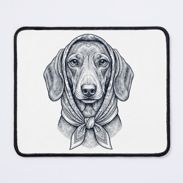 Item preview, Funny Dachshund Babushka Dog Mom designed and sold by DoodleTortle.