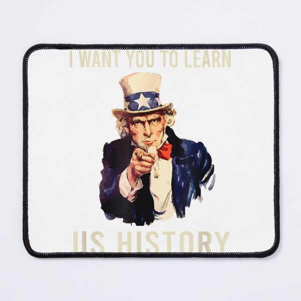 Item preview, I Want You to Learn US History American Teacher School T-Shirt designed and sold by RKdrawings.