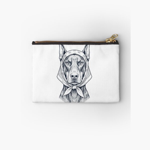Item preview, Funny Doberman Pinscher Babushka Dog Mom designed and sold by DoodleTortle.