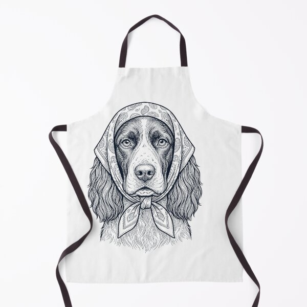 Item preview, Divertida mamá perruna de English Springer Spaniel designed and sold by DoodleTortle.