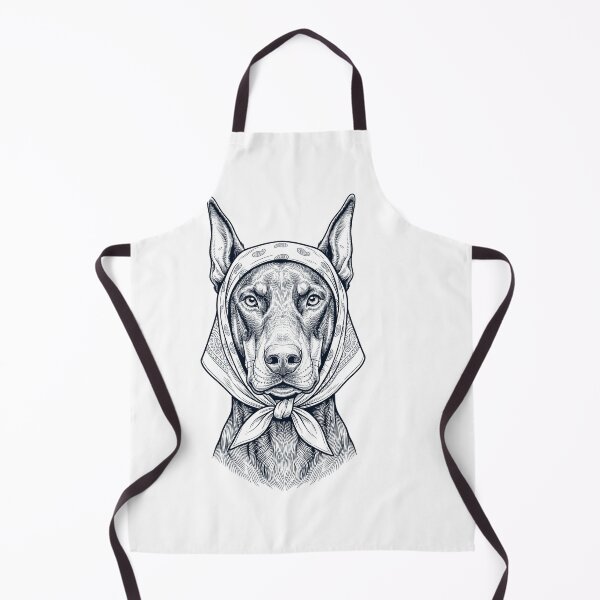 Item preview, Funny Doberman Pinscher Babushka Dog Mom designed and sold by DoodleTortle.
