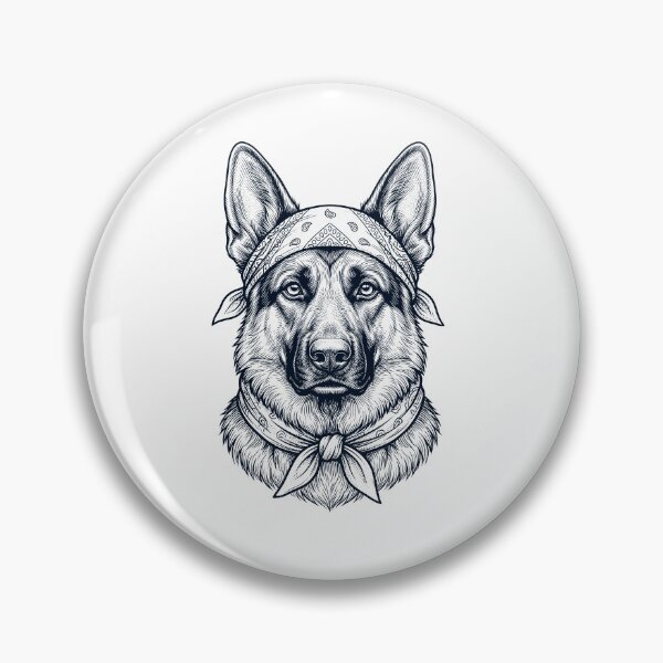 Item preview, Funny German Shepherd Babushka Dog Mom designed and sold by DoodleTortle.
