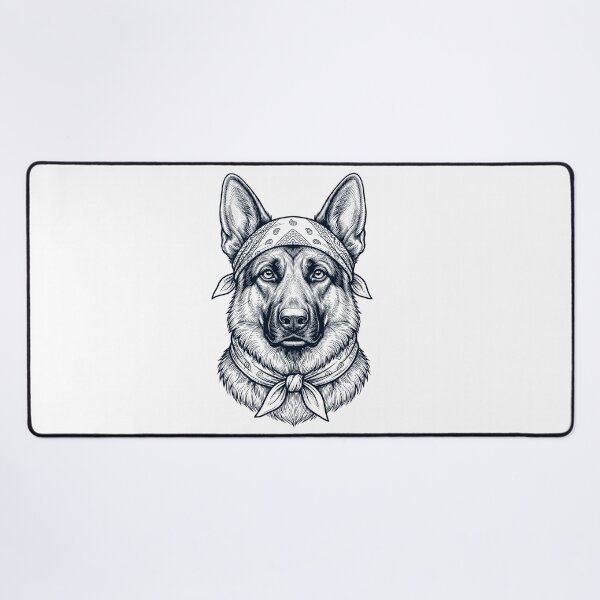 Item preview, Funny German Shepherd Babushka Dog Mom designed and sold by DoodleTortle.