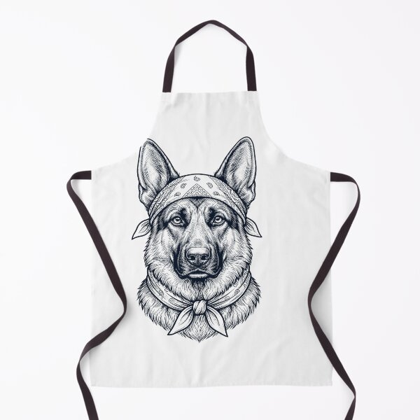 Item preview, Funny German Shepherd Babushka Dog Mom designed and sold by DoodleTortle.