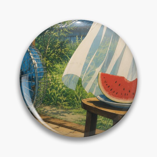 Item preview, The Summer Fan - Japanese Lofi Aesthetic Art designed and sold by bapupa.