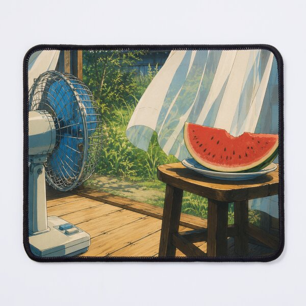 Item preview, The Summer Fan - Japanese Lofi Aesthetic Art designed and sold by bapupa.