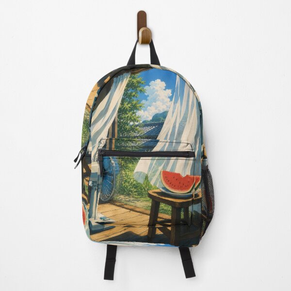 Item preview, The Summer Fan - Japanese Lofi Aesthetic Art designed and sold by bapupa.