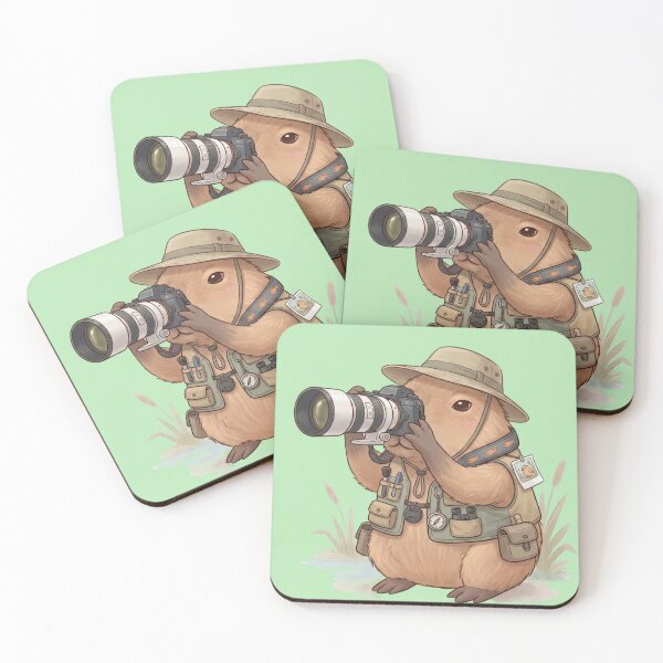 Item preview, Wildlife Photographer Capybara designed and sold by sanorastyle.