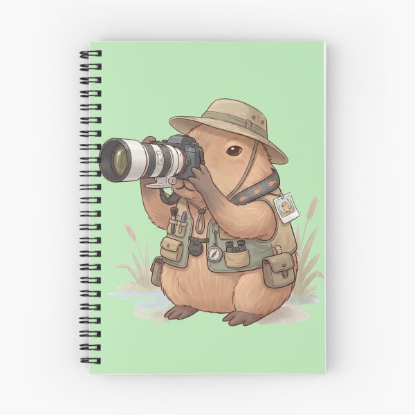 Item preview, Wildlife Photographer Capybara designed and sold by sanorastyle.