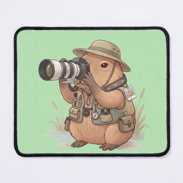 Item preview, Wildlife Photographer Capybara designed and sold by sanorastyle.