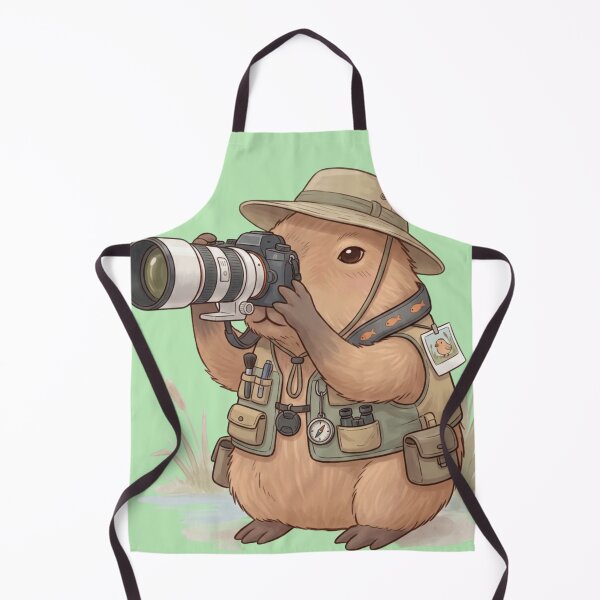 Item preview, Wildlife Photographer Capybara designed and sold by sanorastyle.