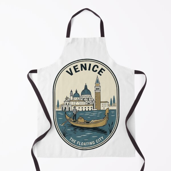 Item preview, Vintage Venice Gondola Floating City Travel Badge designed and sold by k3rstman1.