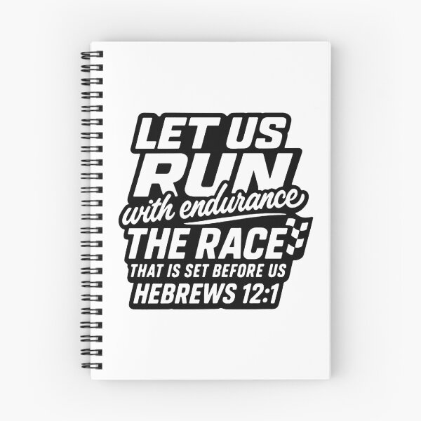 Item preview, Hebrews 12:1 Run With Endurance The Race That Is Set Before Us designed and sold by plushism.
