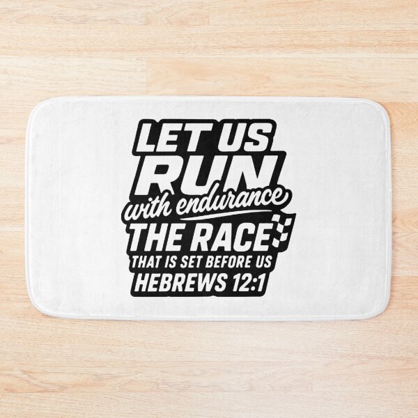 Item preview, Hebrews 12:1 Run With Endurance The Race That Is Set Before Us designed and sold by plushism.